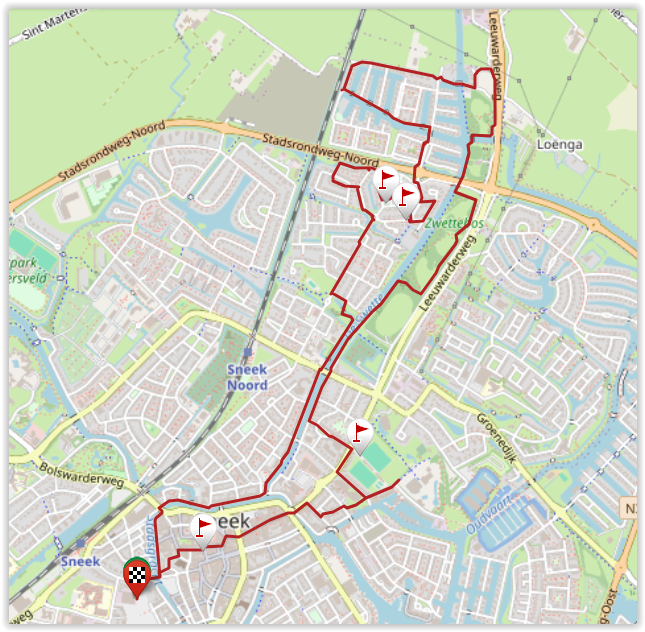 Woensdag 21 mei 2025 route 10 KM