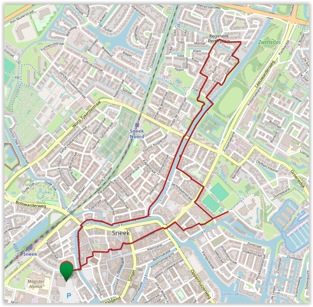 Woensdag 21 mei 2025 route 5 KM