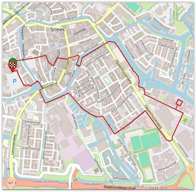 Maandag 19 mei 2025 route 5 KM