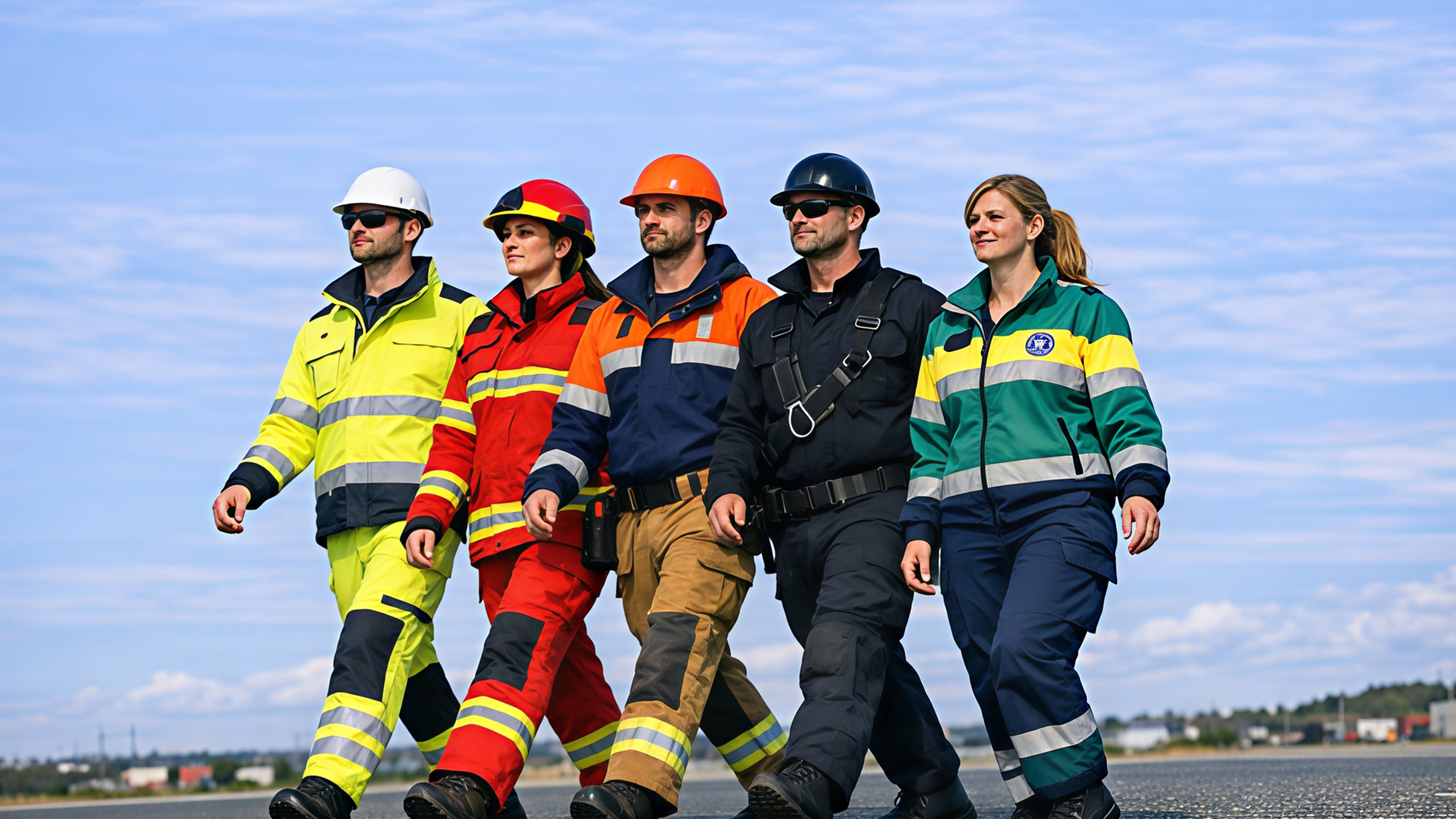 Betrouwbare sluitingen voor Workwear & Beschermende kleding