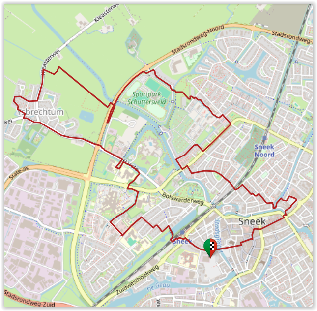Dinsdag 20 mei 2025 route 10 KM