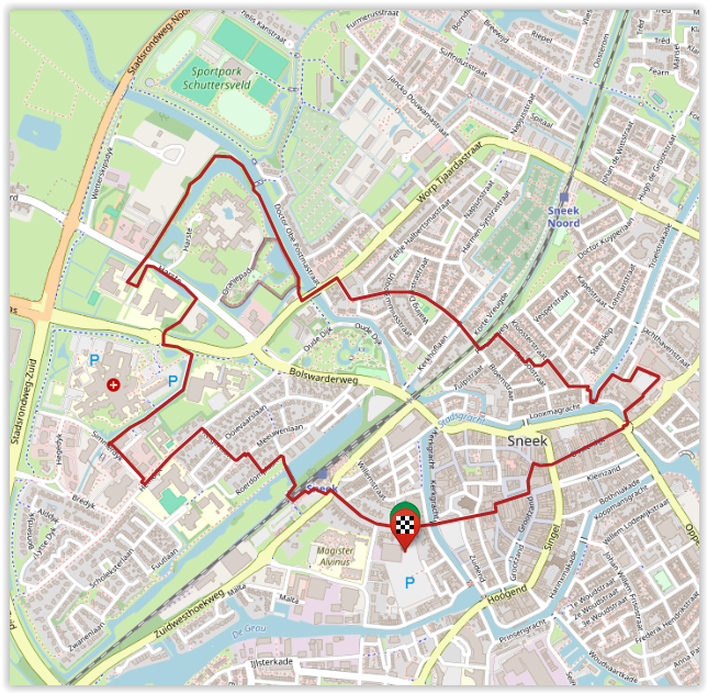Dinsdag 20 mei 2025 route 5 KM