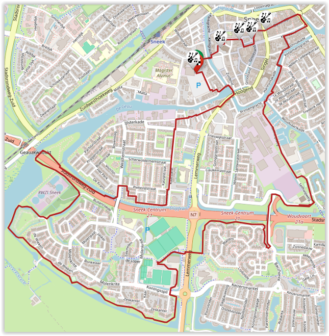 Donderdag 22 mei 2025 route 10 KM