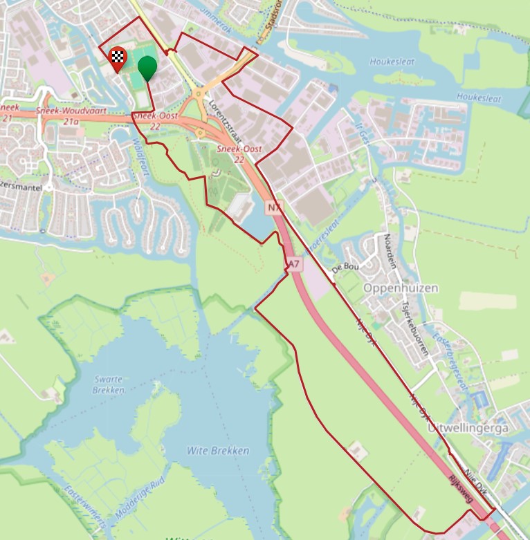 Maandag 01 juni 2026 route 10 KM