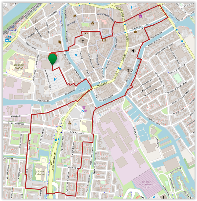 Donderdag 22 mei 2025 route 5 KM