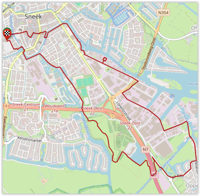 Maandag 19 mei 2025 route 10 KM