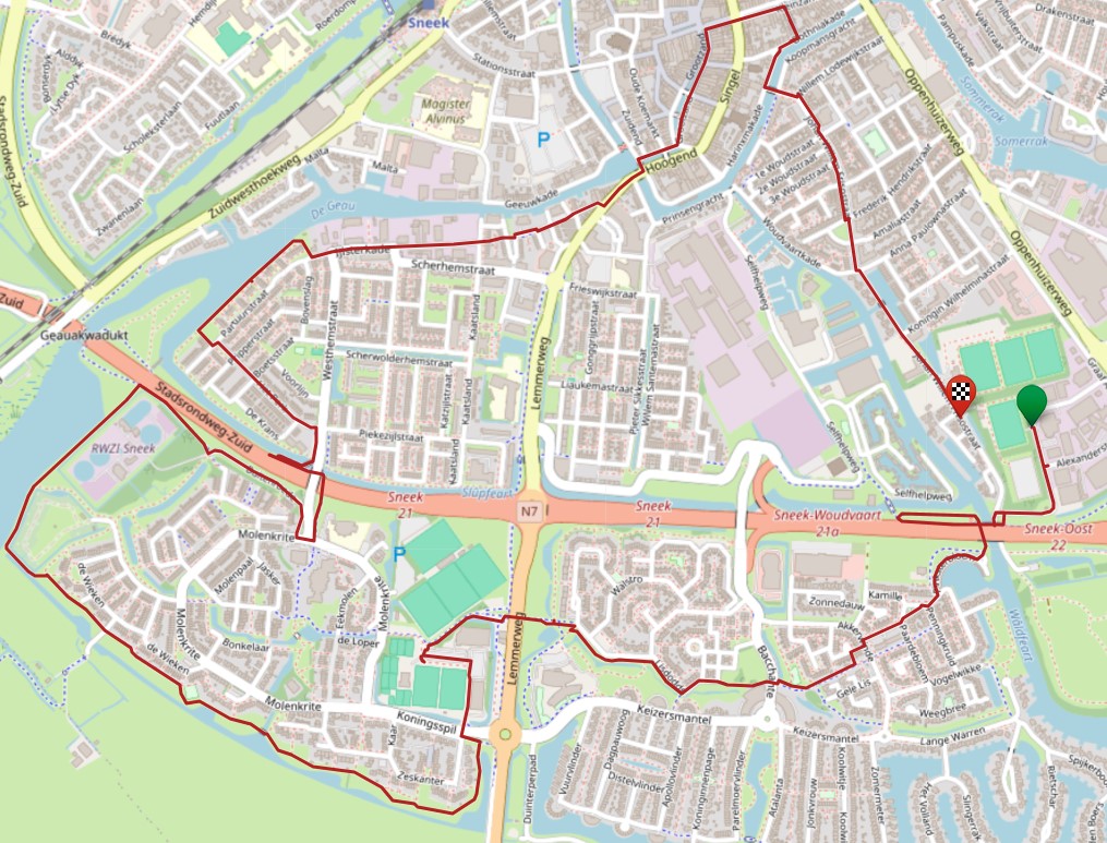 Woensdag 03 juni 2026 route 10 KM