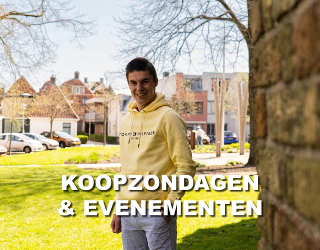 Koopzondagen & evenementen